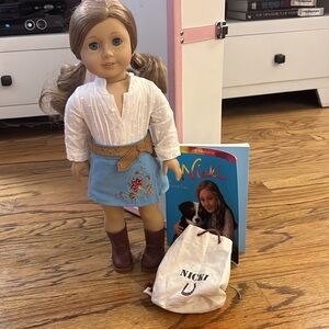 Retired Nicki Fleming American Girl Doll. 2007 Girl of the Year! With book